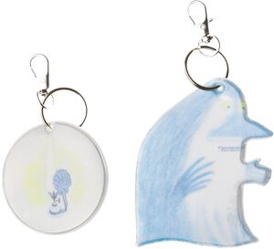 Moomin refleks 2 stk Vinternats gl&oslash;d