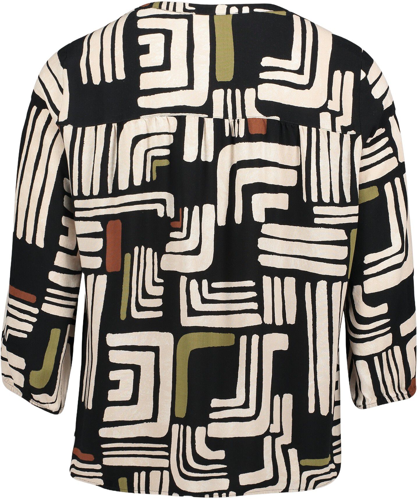 Bluse Kurz 3/4 Ar