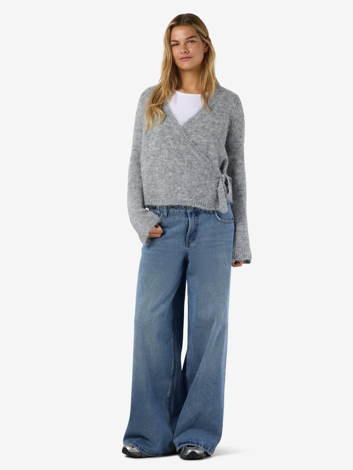 NMSUTTON L/S WRAP KNIT TOP FWD