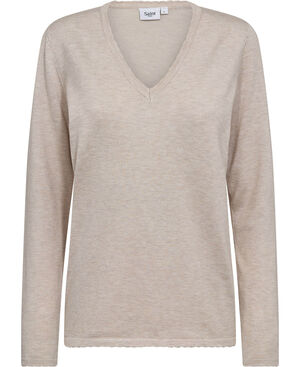 MilaSZ LS V-Neck Pullover
