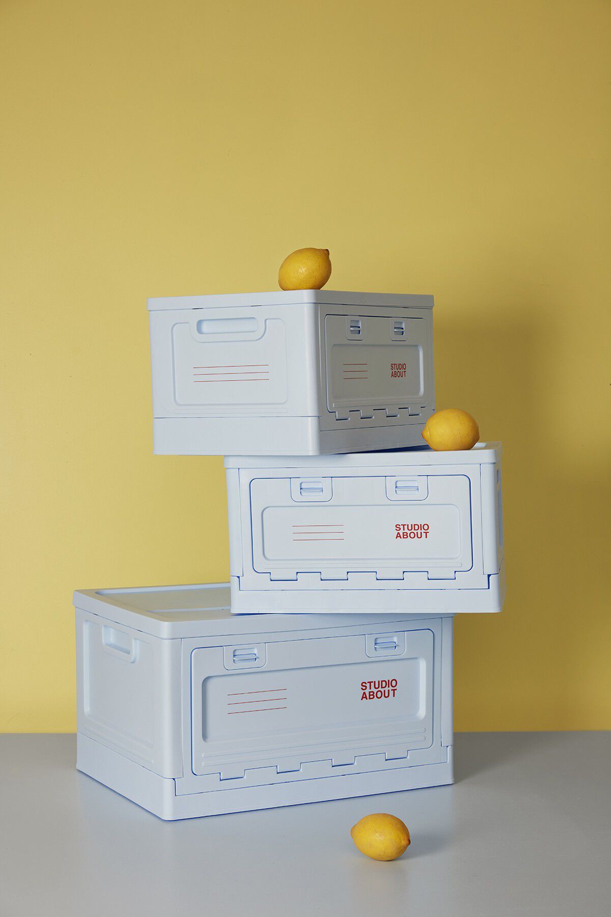 BOX, LARGE, LIGHT BLUE