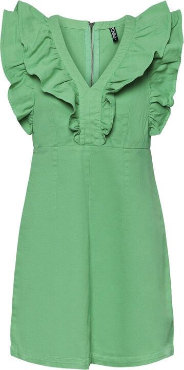 PCAMA SL RUFFLE DRESS BC