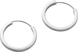 Small Circle Line Hoops
