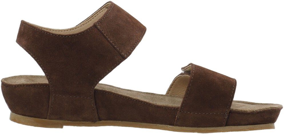 CASAVA Button Sandal Suede