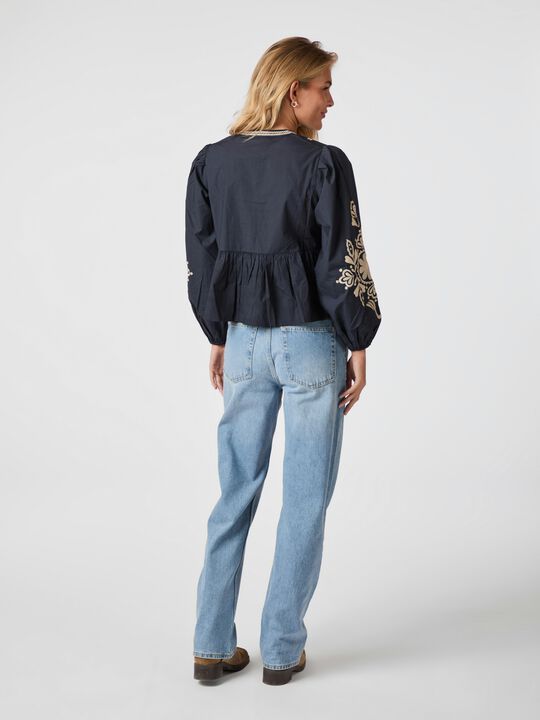 Ginia Emb Blouse