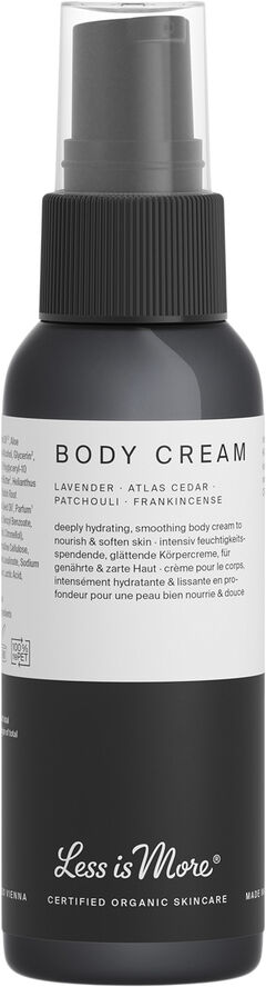 Organic Body Cream Lavender