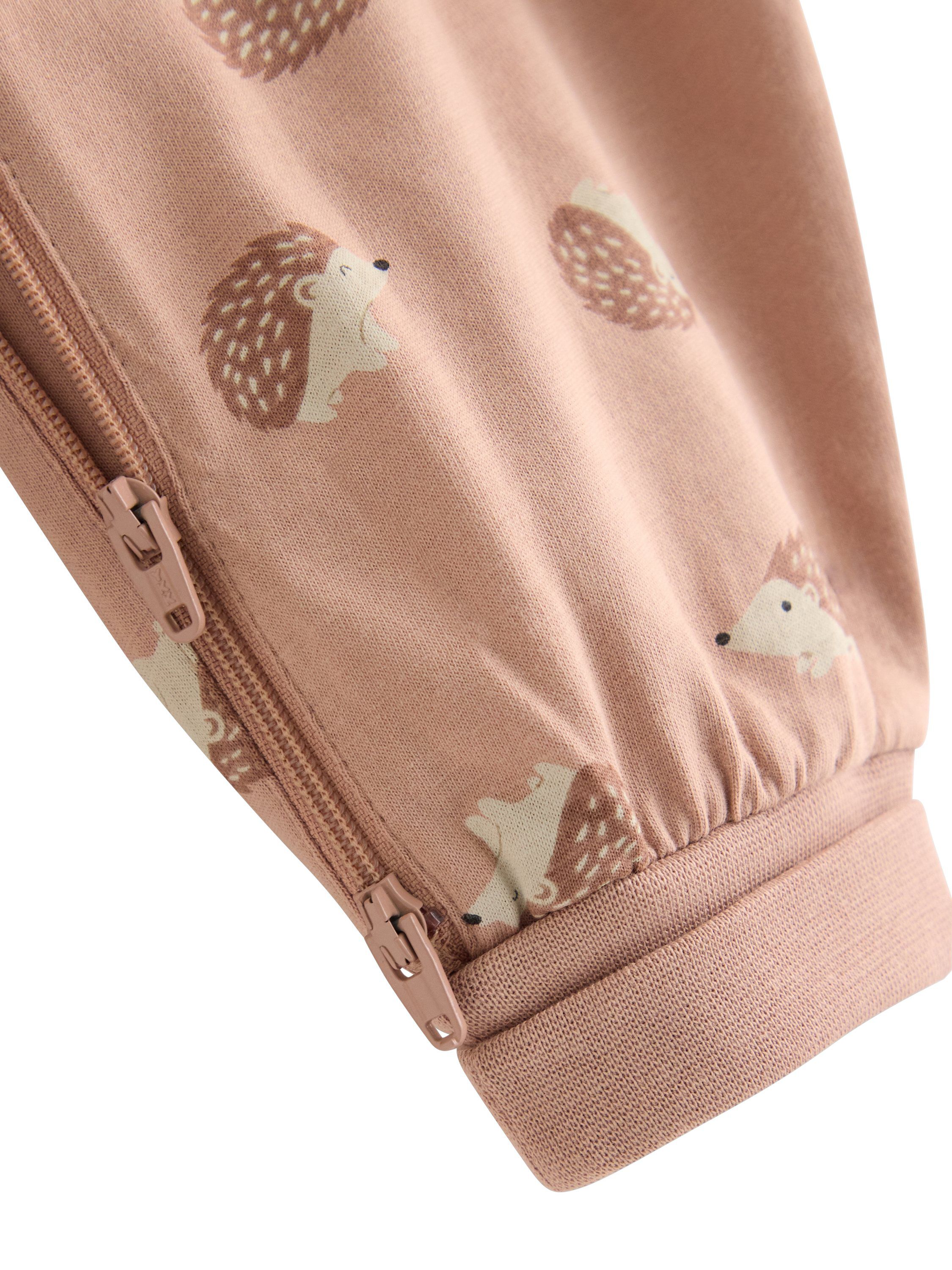 Pyjamas med applikation baktill