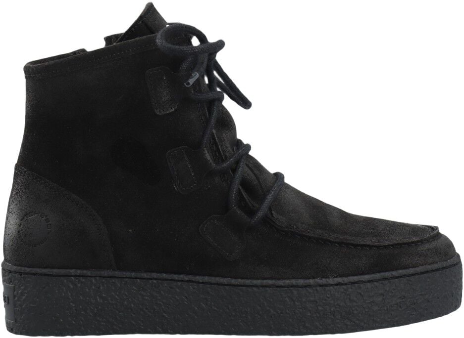 CASCAMILLA Lace Boot Warm Oily Suede 2. 0