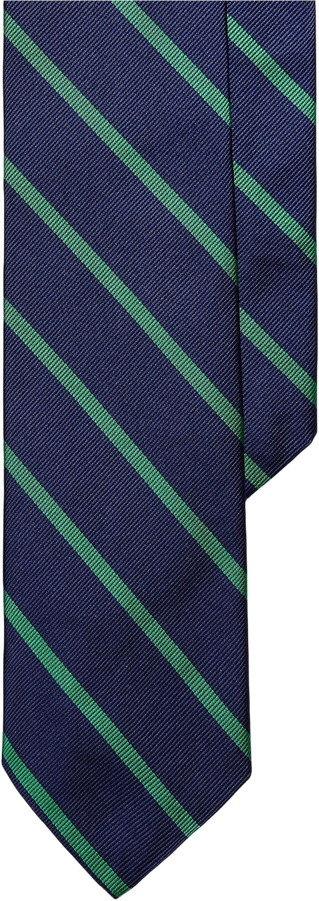 Striped Silk Repp Tie