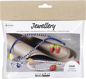 Mini DIY Kit Smykker, Halskæde og øreringe