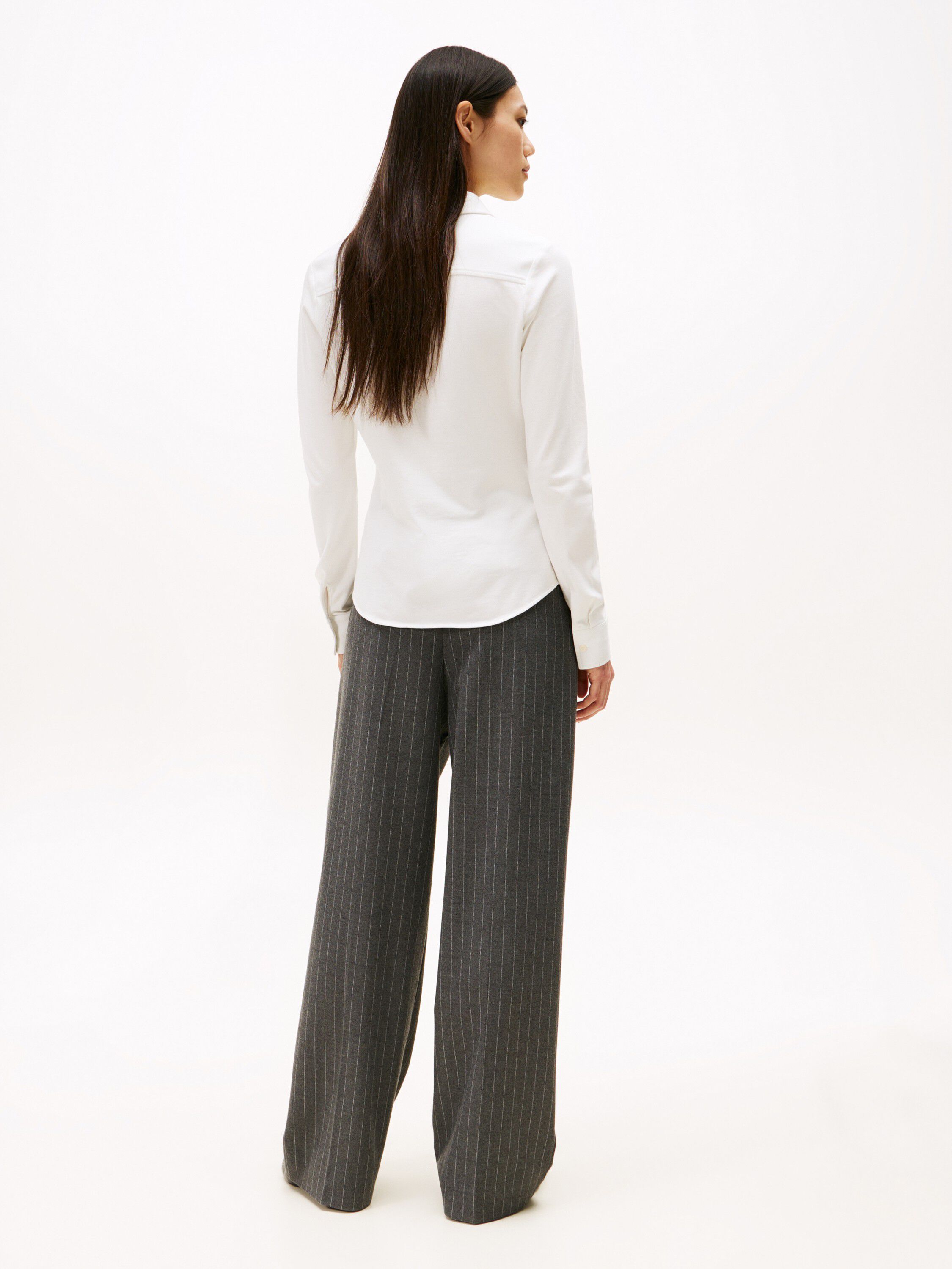 1985 SLIM PIQUE BTN DOWN LS