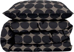 Sengesett 140 x 200 cm Bubbles Taupe 100% Bomull