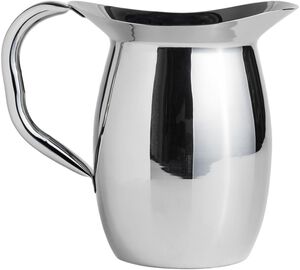 Indian Steel Pitcher-Large-Stainle