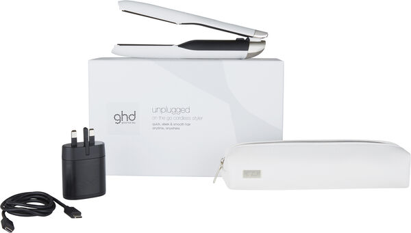 ghd Unplugged Styler White