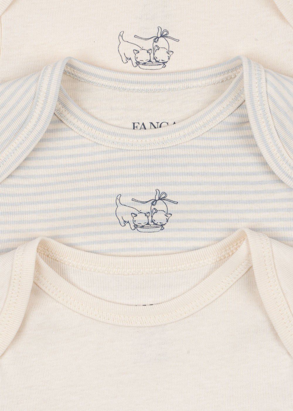 Fio Stripe 3 Pack Ls Body Ocs