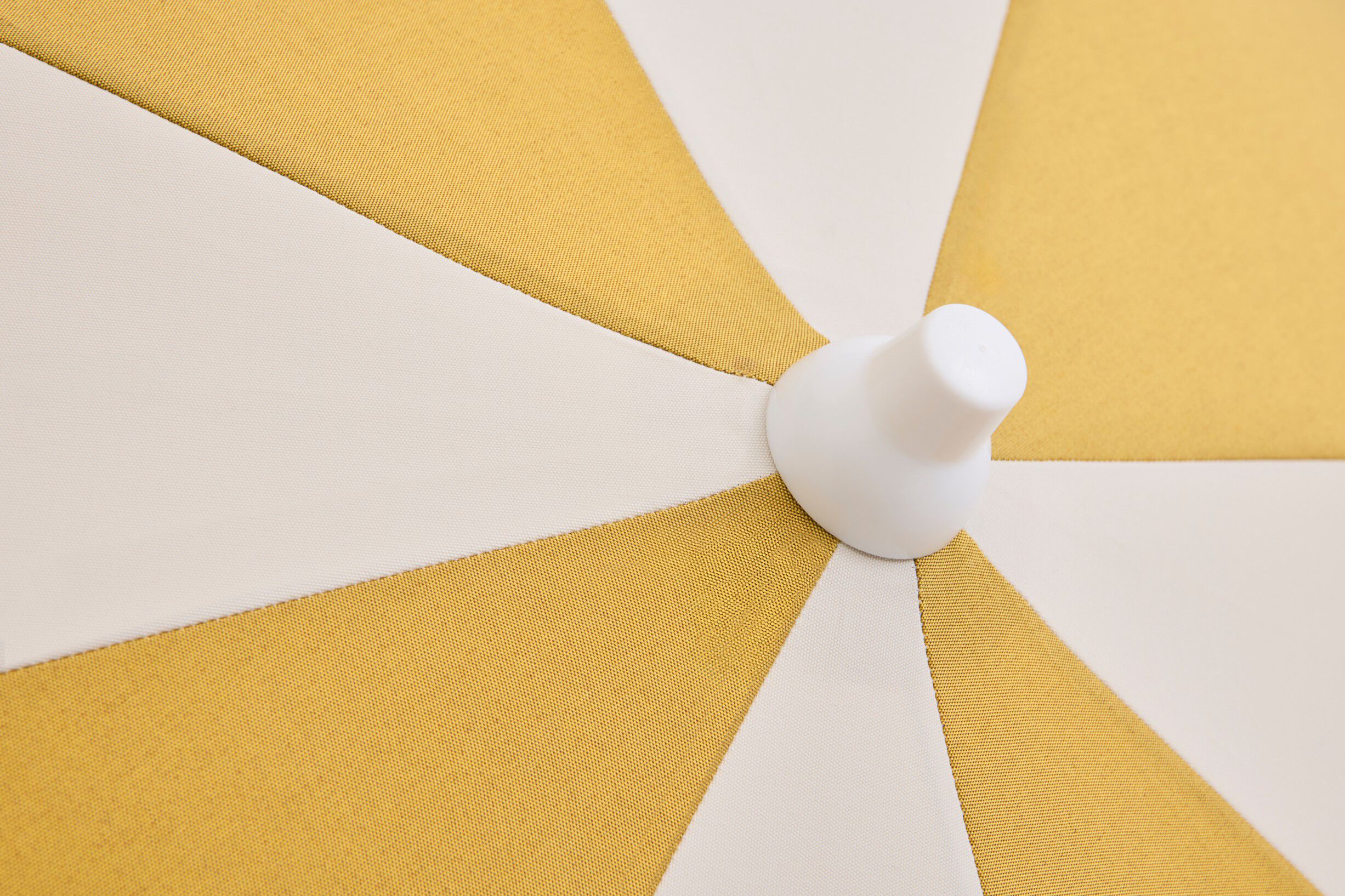 Terrazza Parasol-Octagon-Off-white and ochre