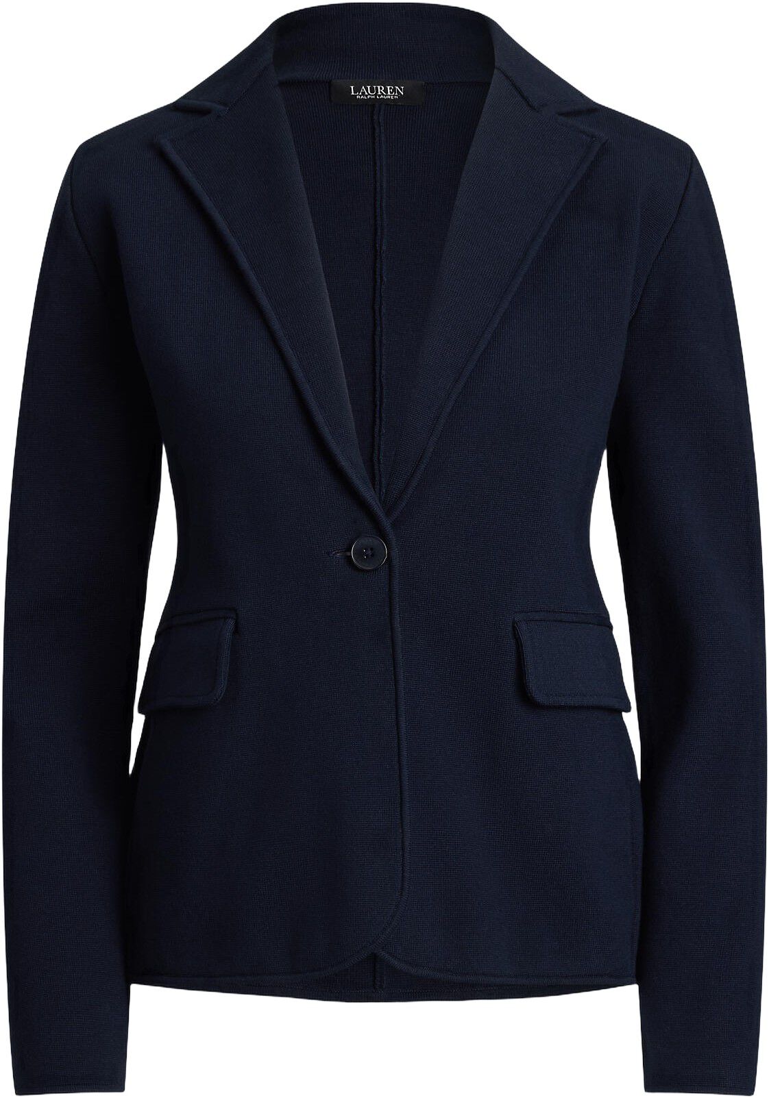 Cotton-Blend Sweater Blazer