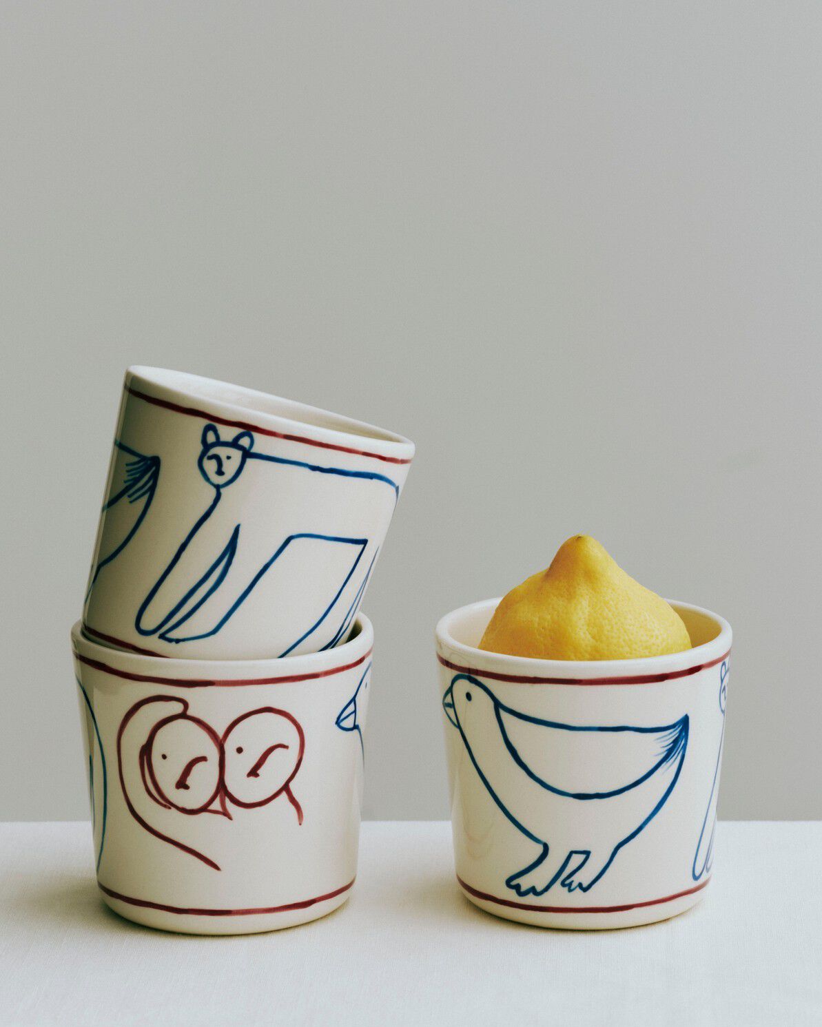 La Pittura Cup-240 ml-Postage stamp