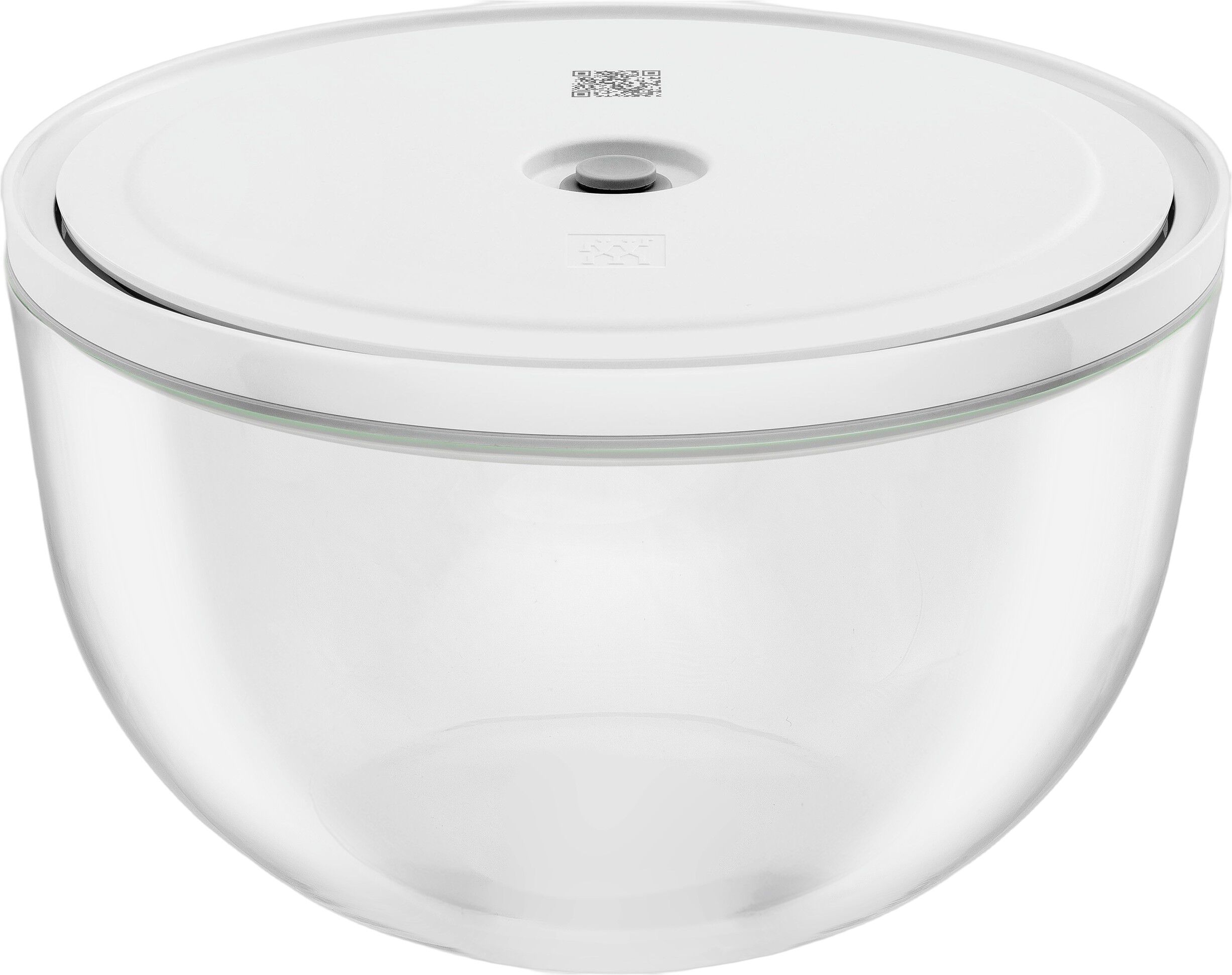 Fresh & Save BOWLS Vakuumsk&aring;l L / 26 cm, Glas, Gennemsigtig