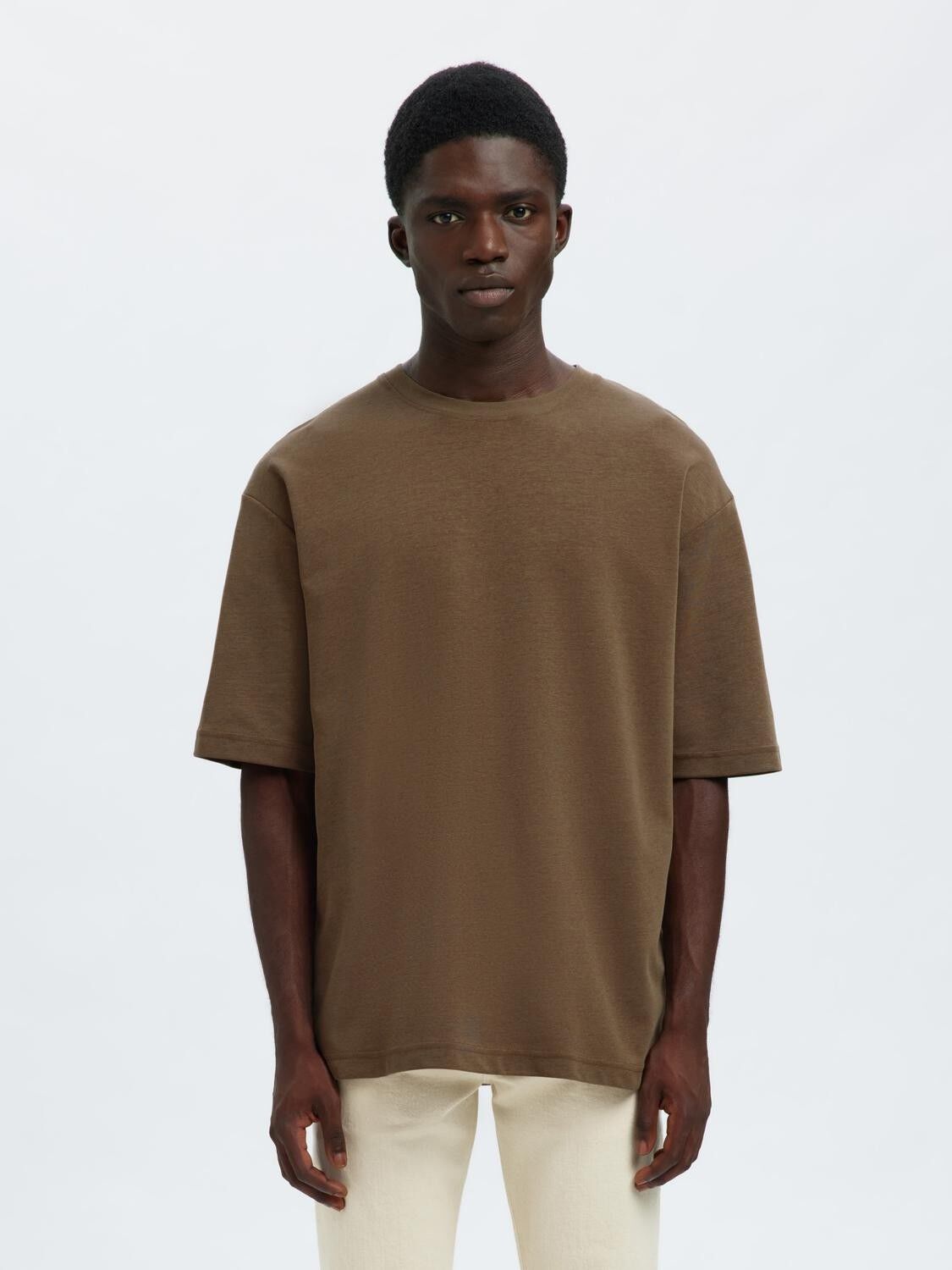 SLMLOOSEOSCAR SS O-NECK TEE NOOS