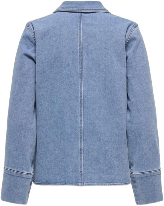 ONLFRIDA LS ZIP DNM SHIRT GUA