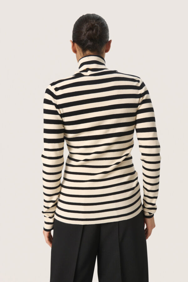 SLSpina Striped Rollneck