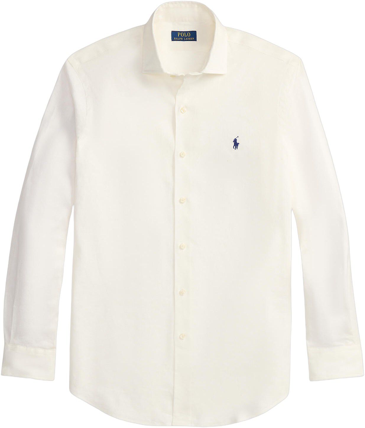 Custom Fit Linen-Blend Shirt