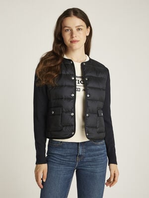 UL DOWN KNIT MIX JKT