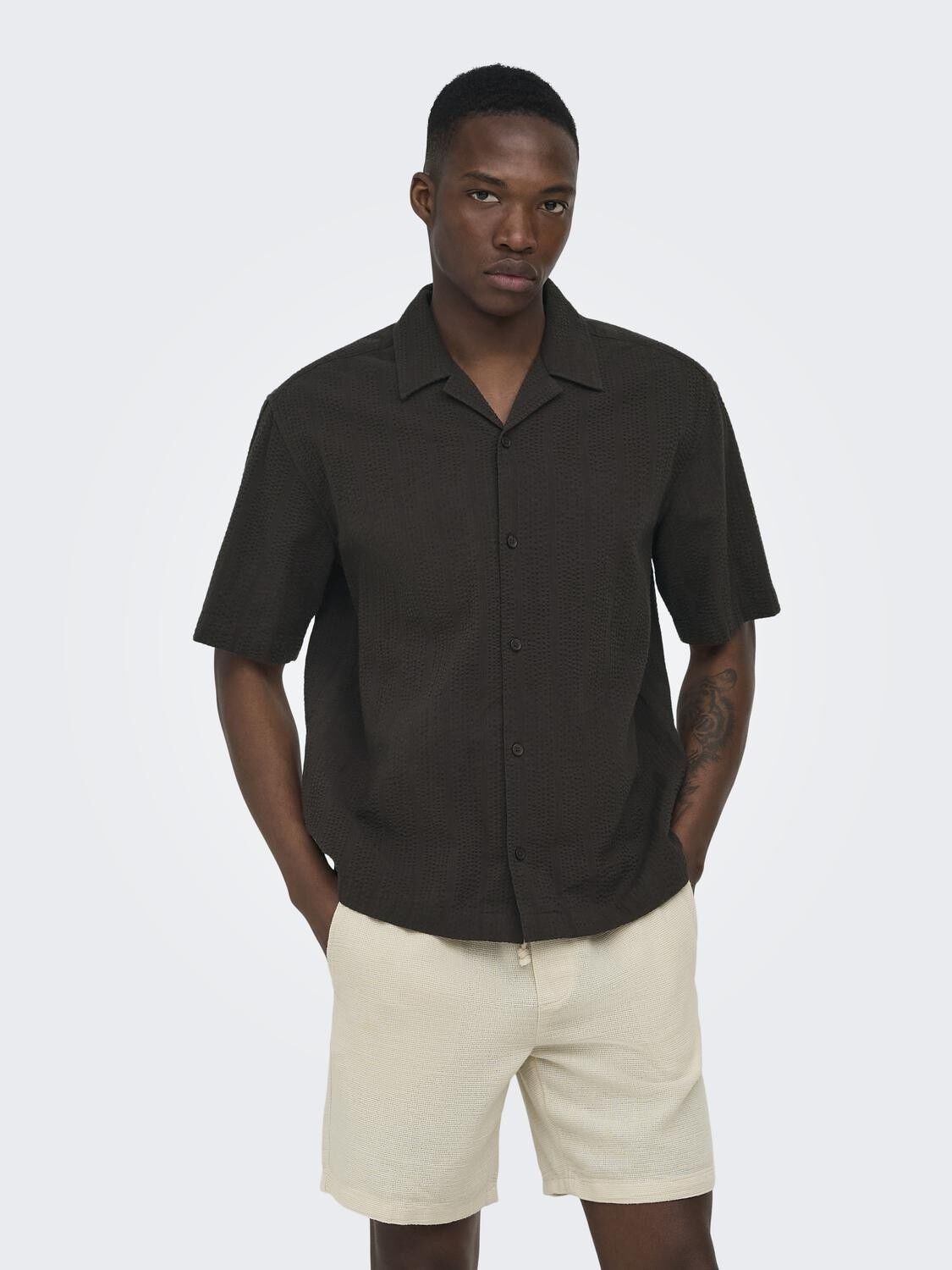 Onscruz Rlx Seersucker Resort Ss Shirt