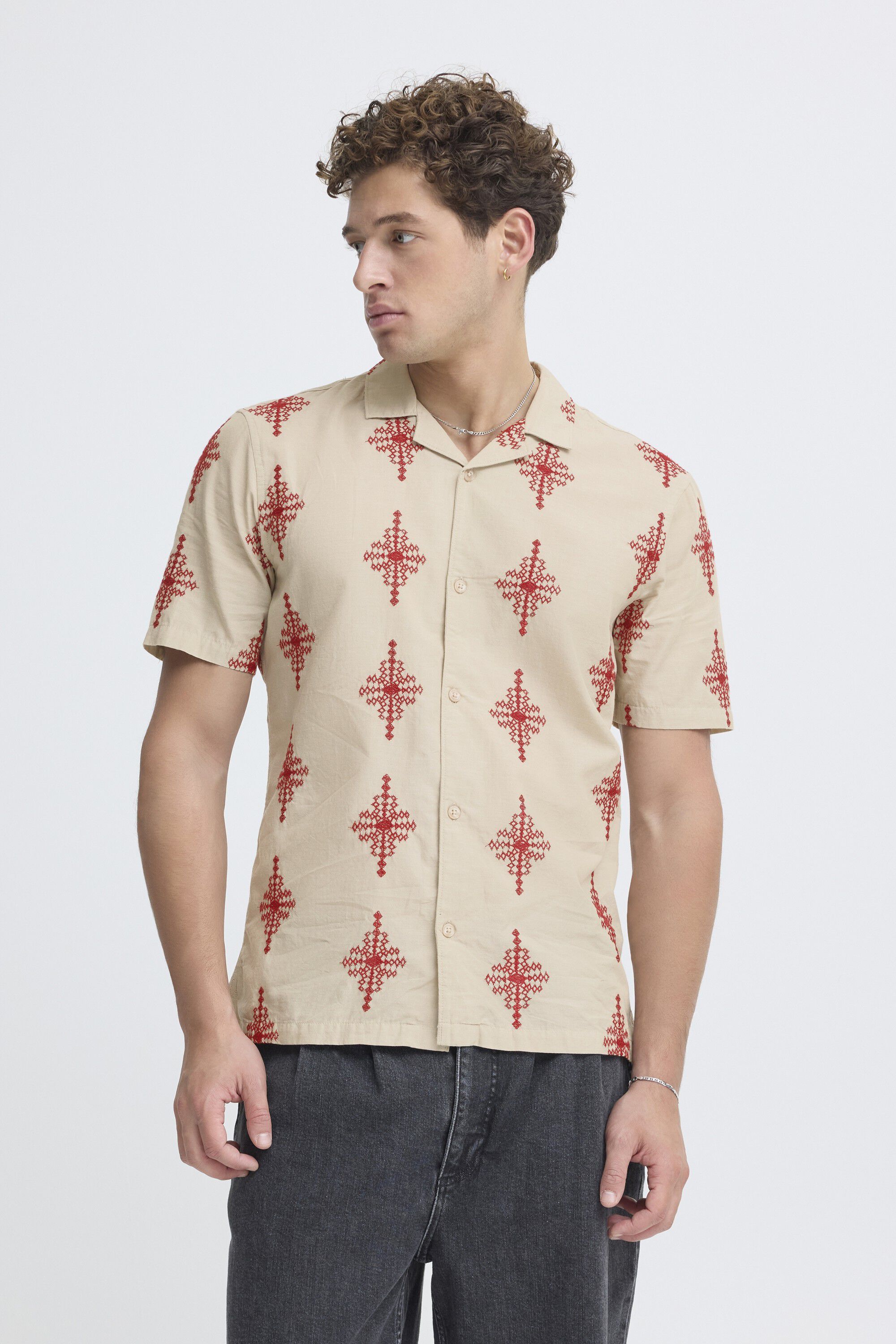 CFLEOPOLD SS EMBROIDERED SHIRT