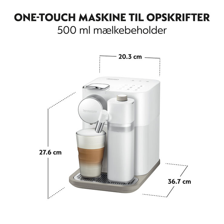 Nespresso Gran Lattissima by DeLonghi, White