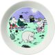 Moomin Arabia 19cm tallerken stranddag