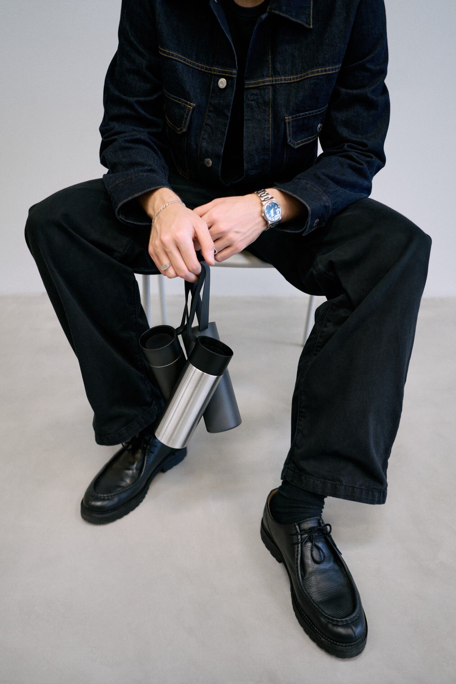 To Go Cup 0,35 L Steel/Black