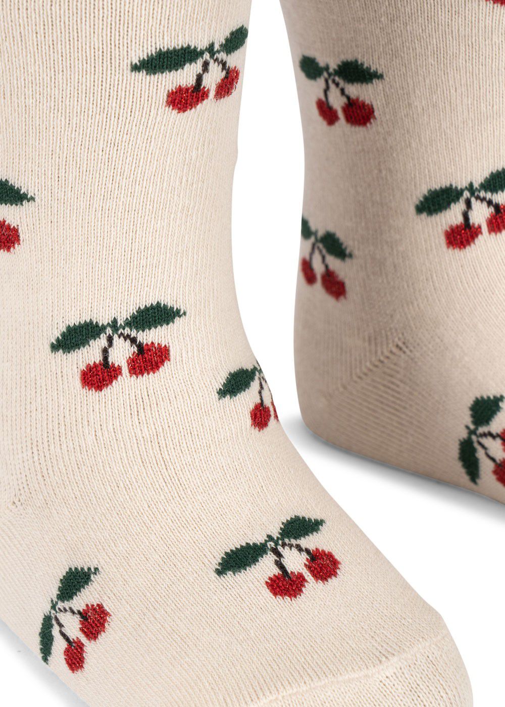 2 Pack Cherry Dot Tights