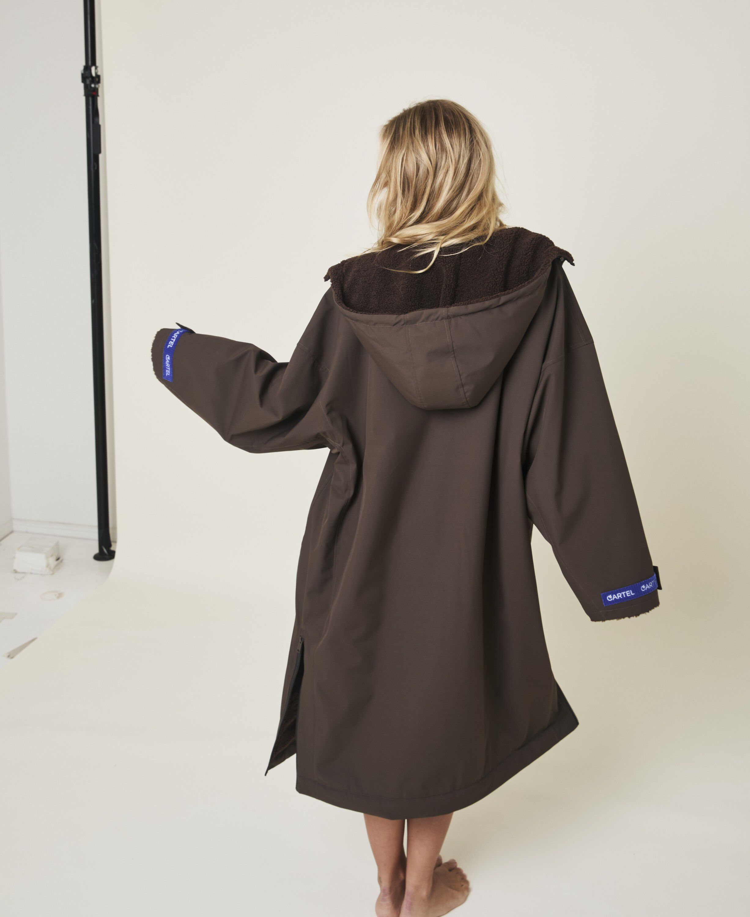 Allure Nordic Fleece Changing Robe - Arabica