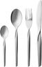 Bestikksett Twist 16 deler Blankt stål