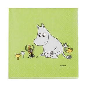 Moomin paper napkin 33cm Moomintroll