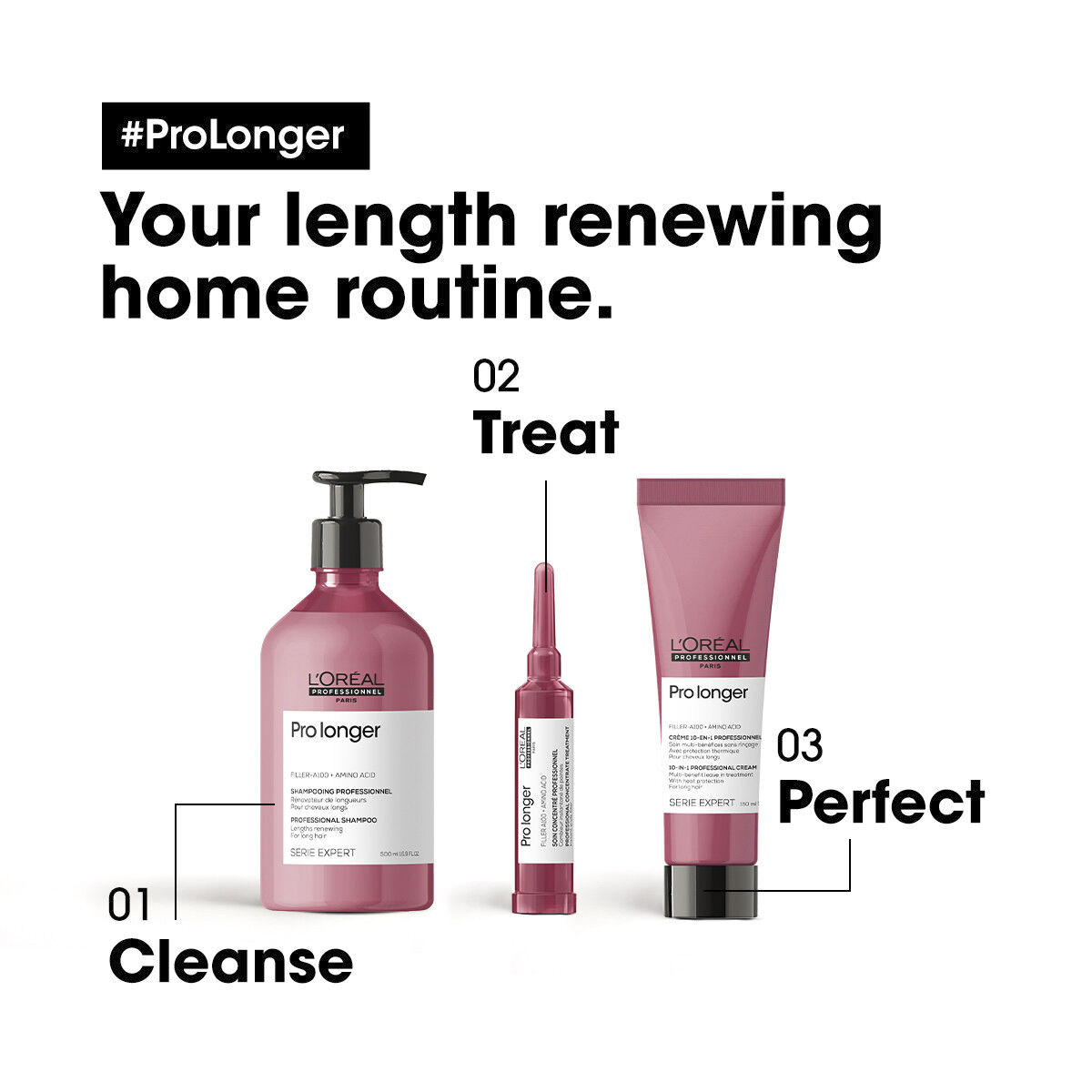 L'Or&eacute;al Professionnel Pro Longer Shampoo 500ml