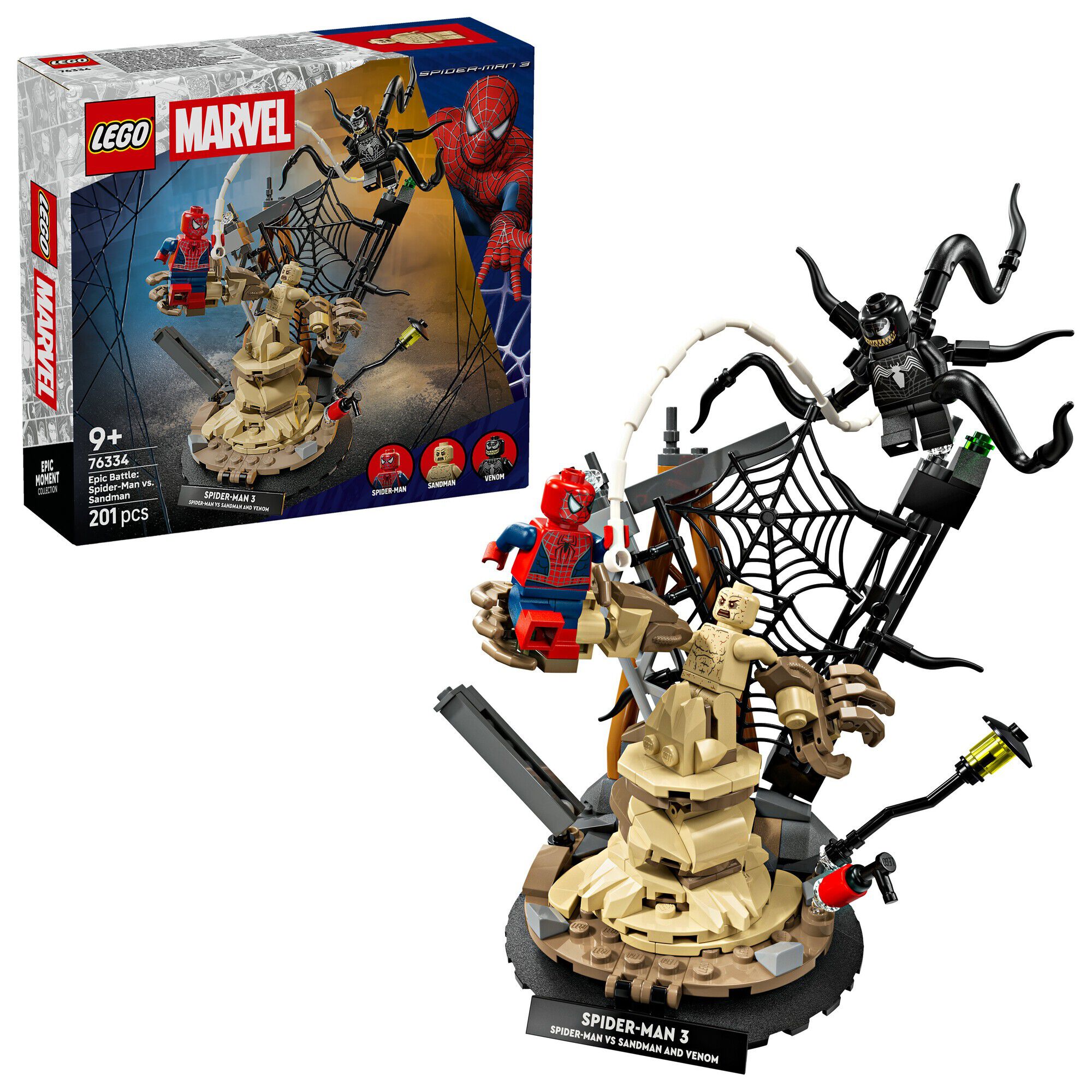 Episk kamp - Spider-Man mod Sandman 76334