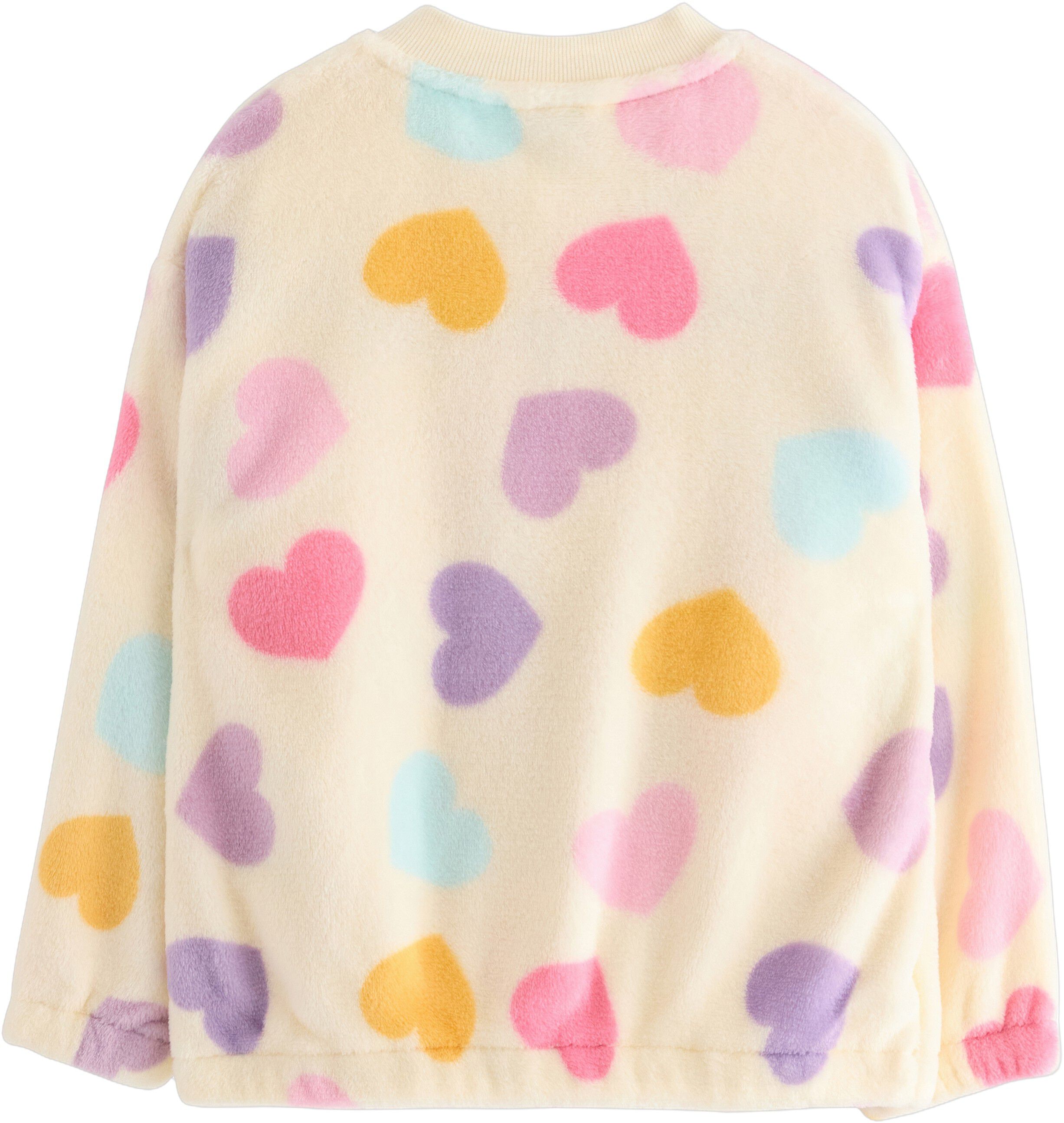 Soft and cosy fleece jacket with zi