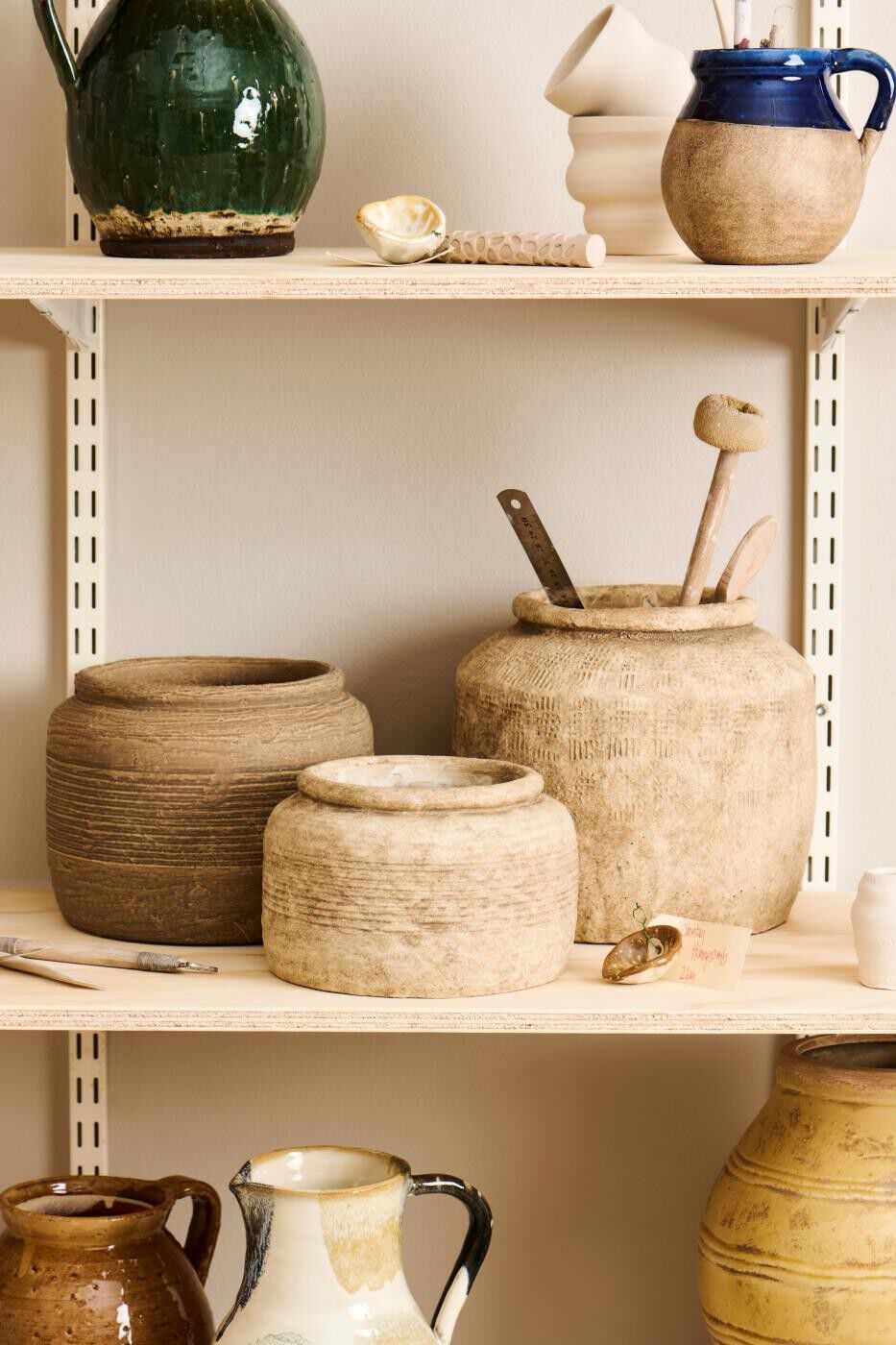 Skjuler Athen m/riller p&aring; midten lys sand