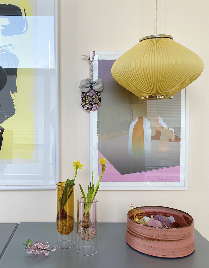 FLOWER TUBE, TALL TUBE, YELLOW, 65200Y