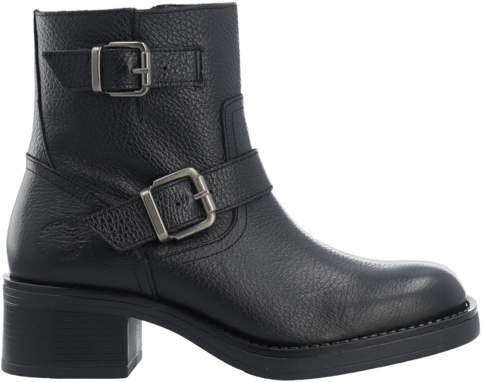 CASRIKKE Warm Biker Boot W. Inside Zip Leather