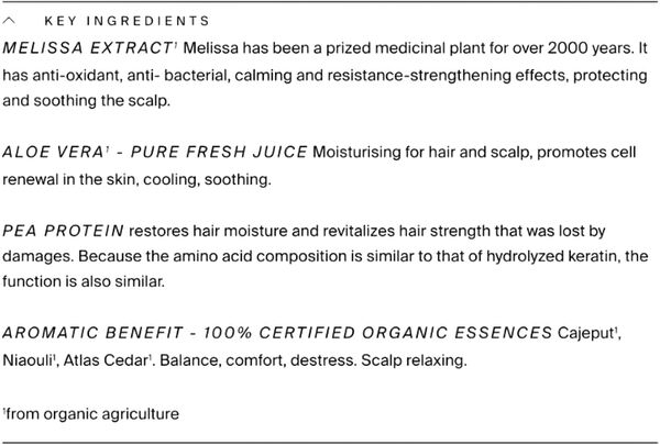 Organic Cajeput Pure Balance Shampoo