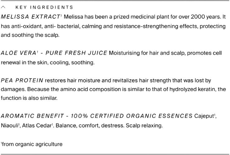 Organic Cajeput Pure Balance Shampoo