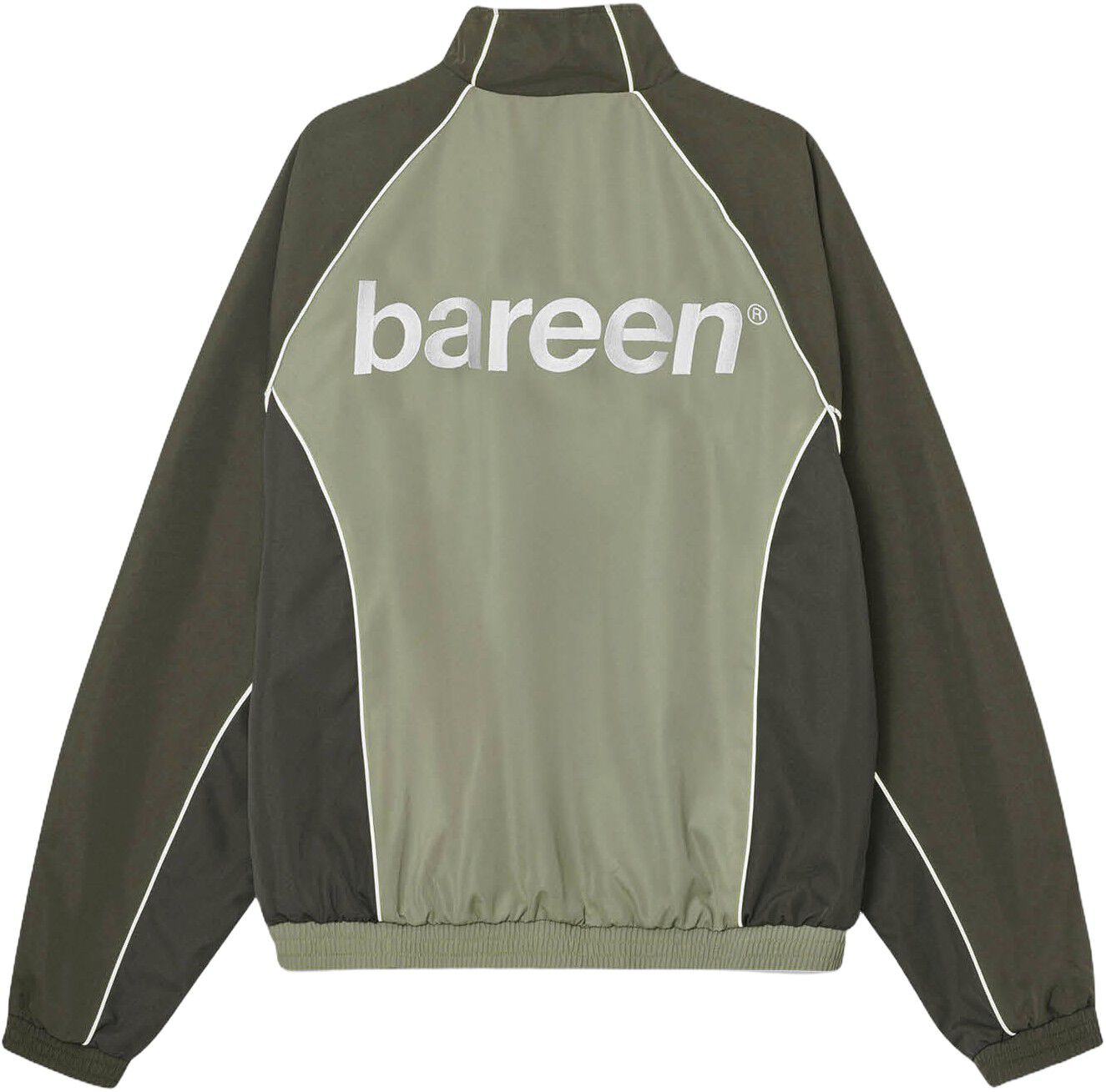 Oversized Track Jacket - Two-Tone