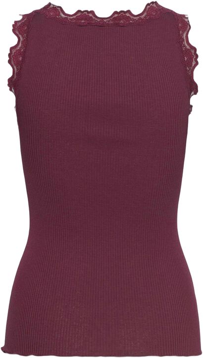 RWBabette Silk SL U-neck Lace Top
