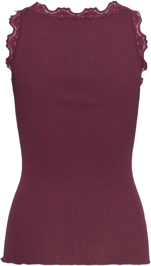 RWBabette Silk SL U-neck Lace Top