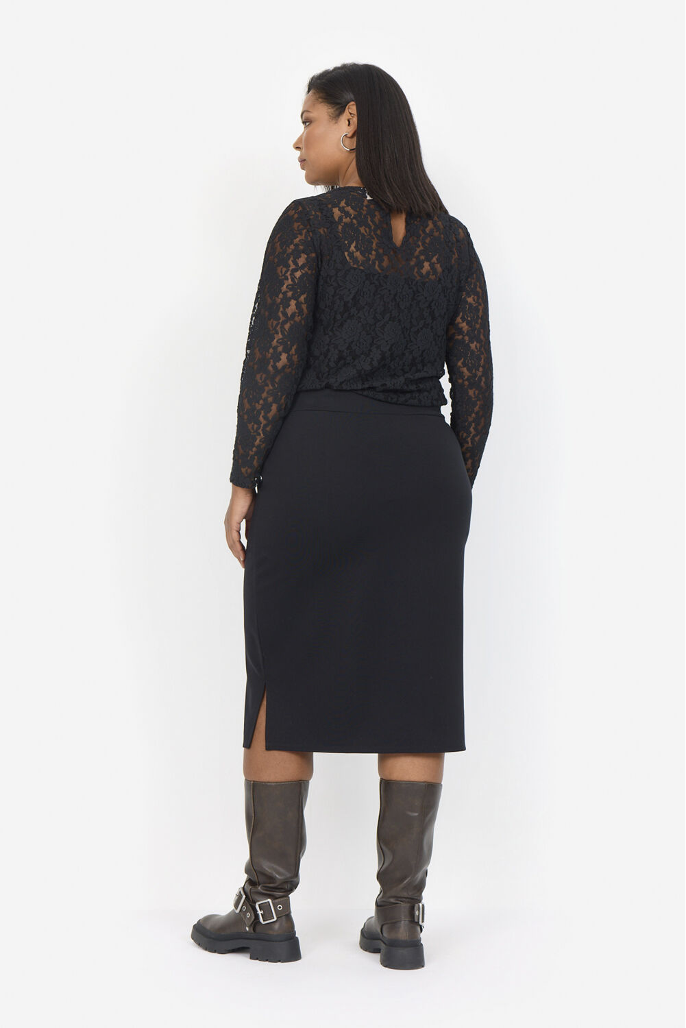 Curvy WA-GRAZIA 2 T-shirt Sort