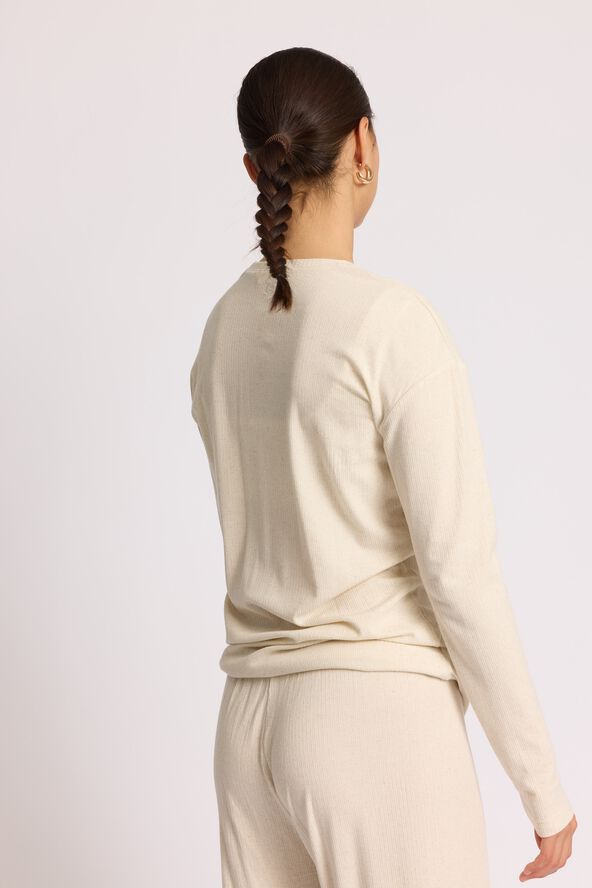 Wide Rib Long Tee MERCI